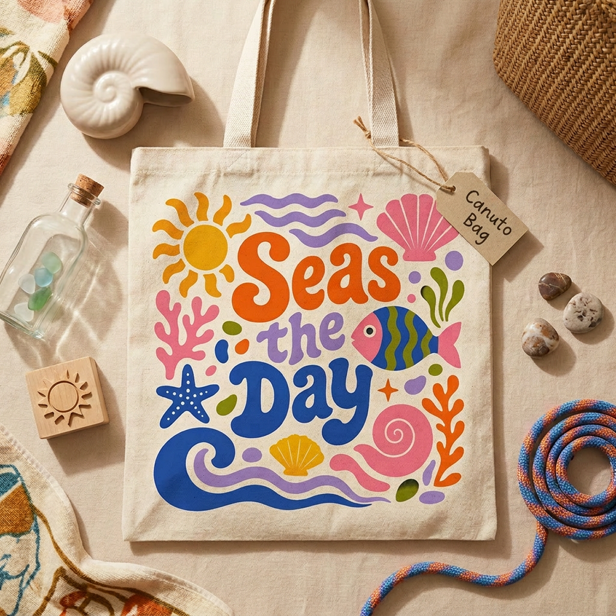 Seas the Day Tote