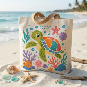 Ocean Turtle Tote