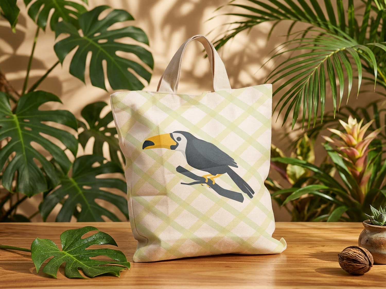 Tropical Toucan Tote