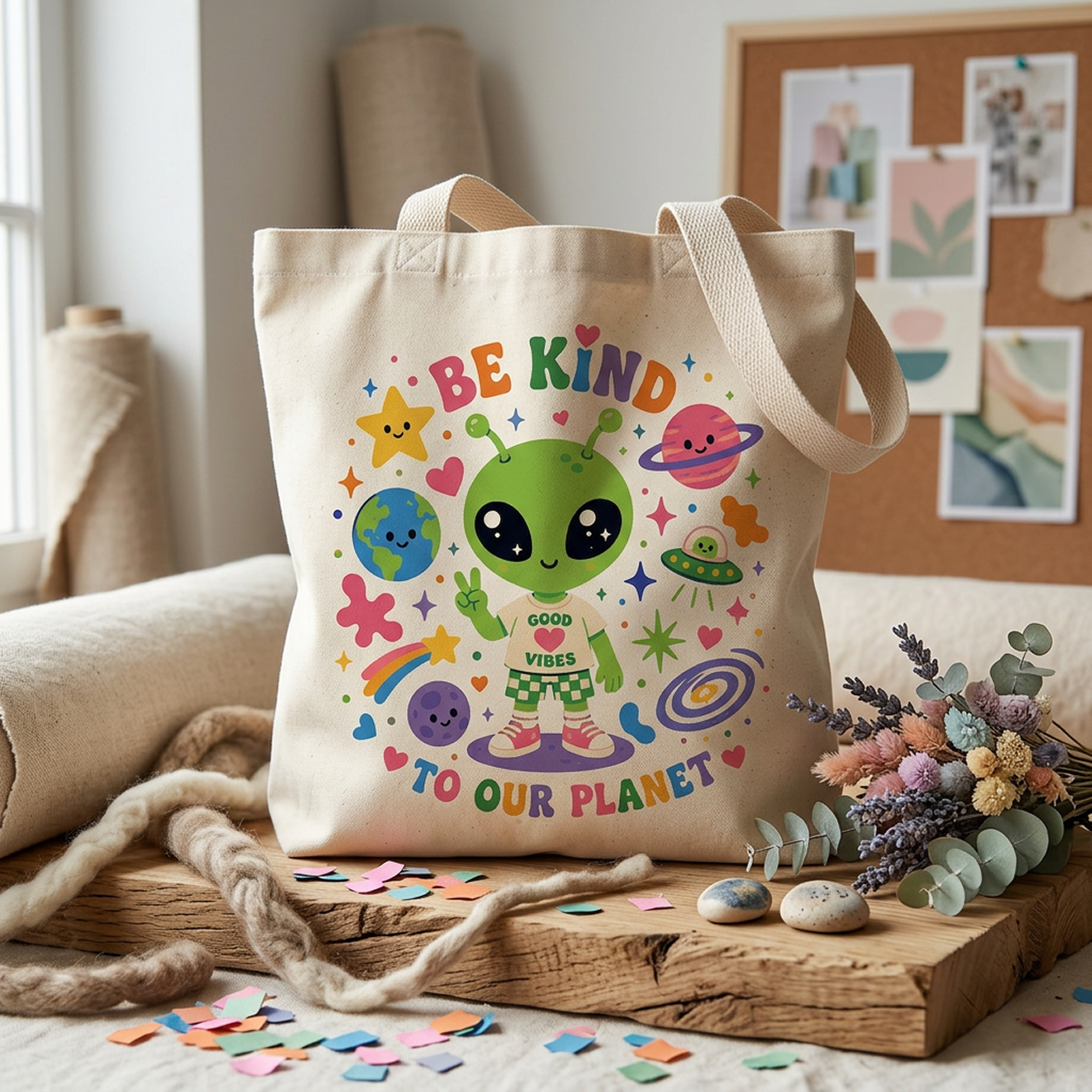 Be Kind Garden Tote