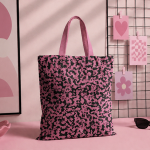 Pink Leopard Tote